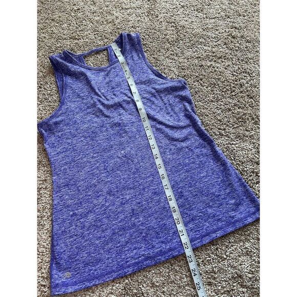 Ideology Women's Blue Keyhole Back Tank Top Size S Casual Summer - Picture 4 of 5